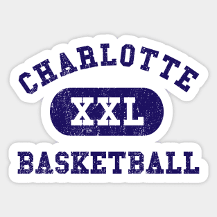 Charlotte Basketball II Sticker